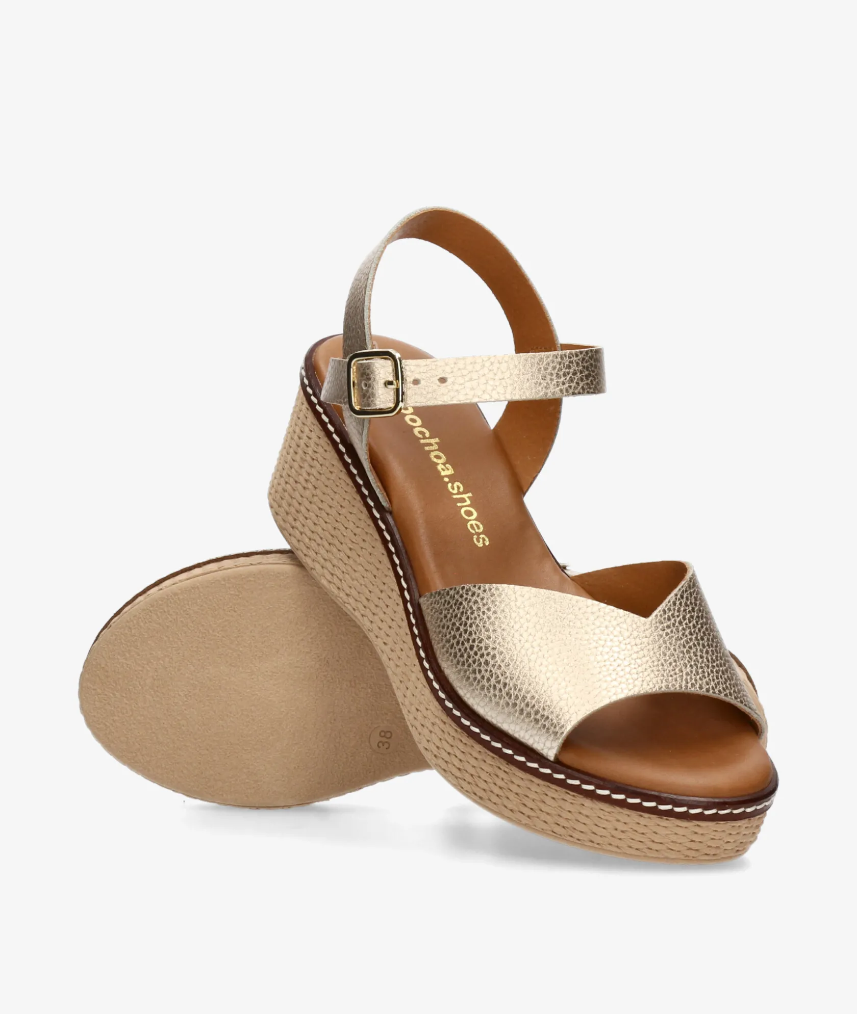 Mujer pabloochoa.shoes Sandalias 2657 en platino
