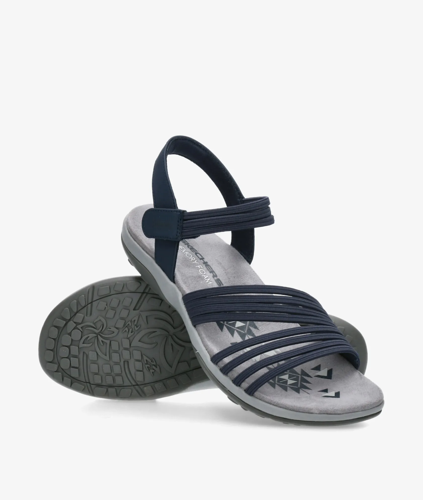 Mujer Skechers Sandalias 163573 en marino