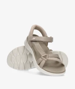 Mujer Skechers Sandalias 141481 en beige