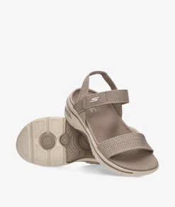 Mujer Skechers Sandalias 140874 en beige