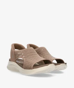 Mujer Skechers Sandalias 119805 en topo