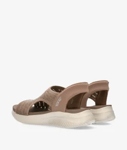Mujer Skechers Sandalias 119805 en topo