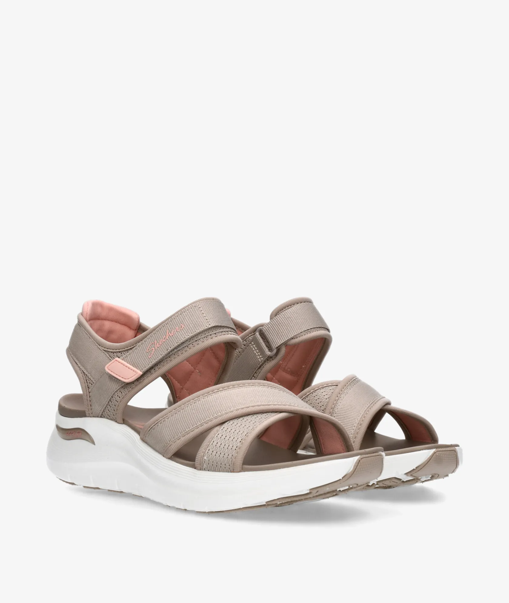 Mujer Skechers Sandalias 164078 en topo