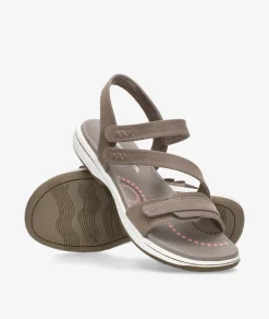 Mujer Skechers Sandalias 163474 en topo