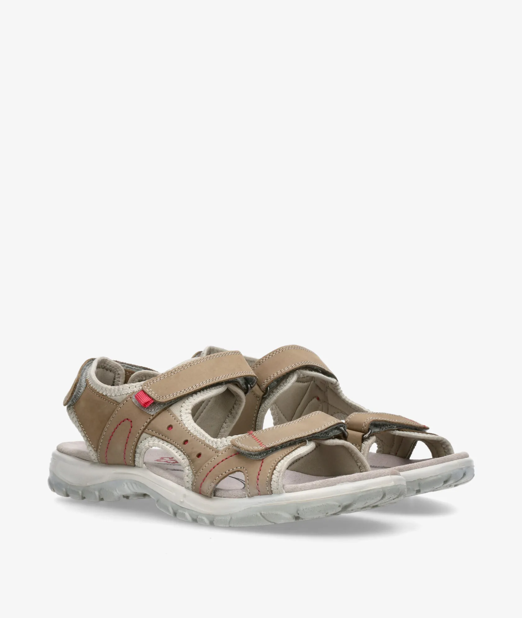 Mujer St Gallen Sandalias St. Gallen TER en nobuck taupe