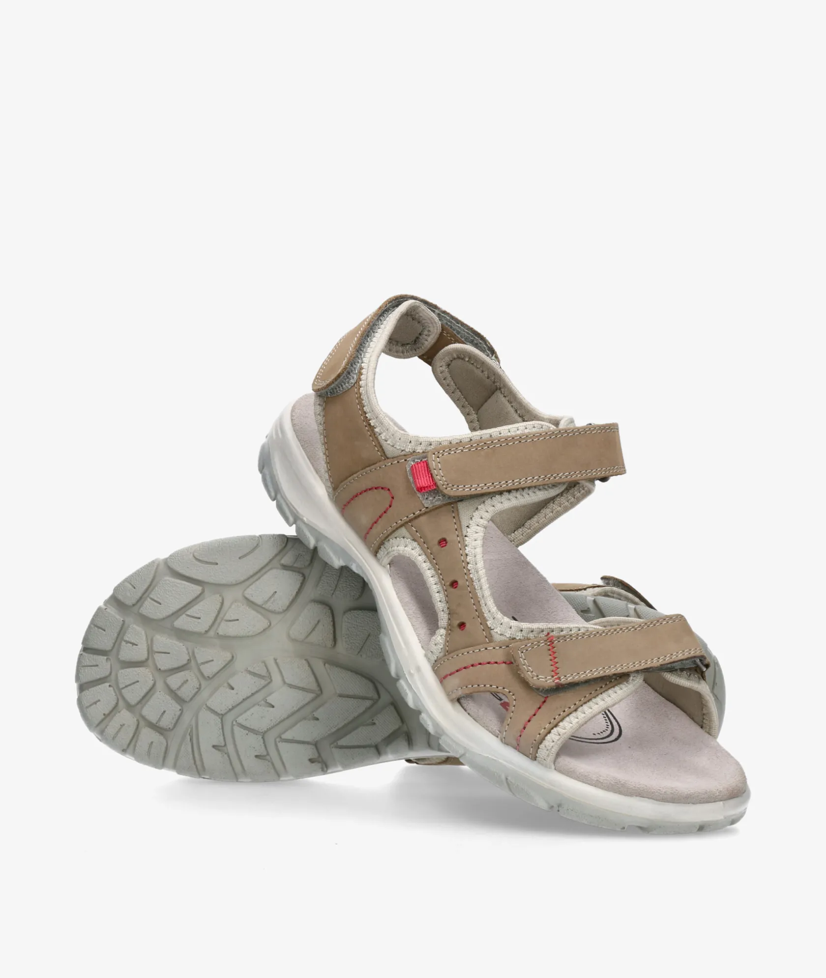 Mujer St Gallen Sandalias St. Gallen TER en nobuck taupe