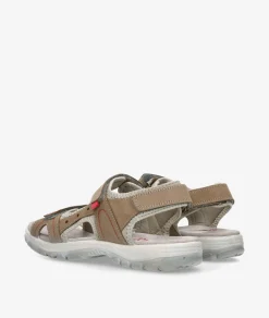 Mujer St Gallen Sandalias St. Gallen TER en nobuck taupe