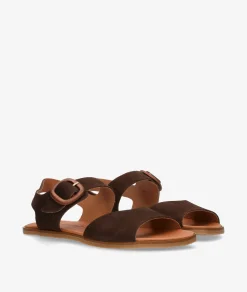 Mujer pabloochoa.shoes Sandalias VIVANT ARIA en serraje marrón