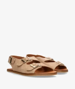 Mujer pabloochoa.shoes Sandalias VIVANT SEMILLA - R en serraje taupe