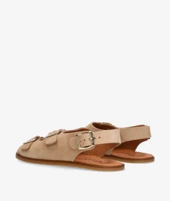 Mujer pabloochoa.shoes Sandalias VIVANT SEMILLA - R en serraje taupe