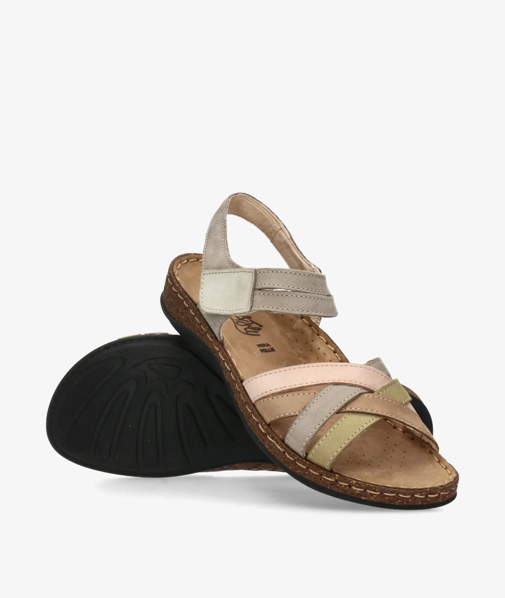 Mujer Walk & Fly Sandalias Walk & Fly 3861-43170 en topo