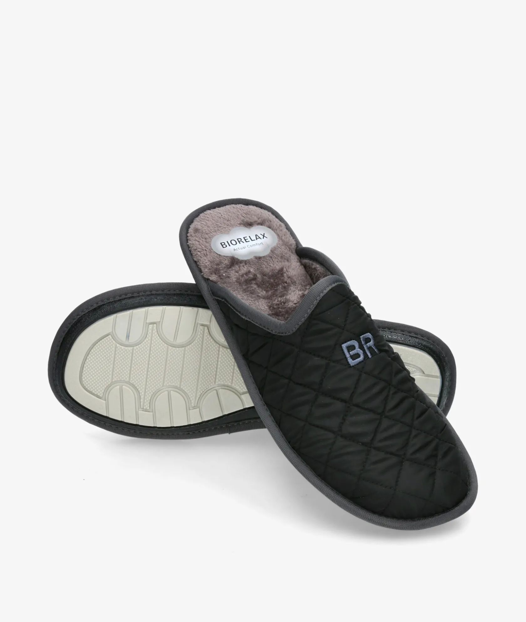 Hombre Bio Relax Zapatillas de casa 1448 en