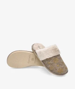 Mujer Garzón Zapatillas de casa P155