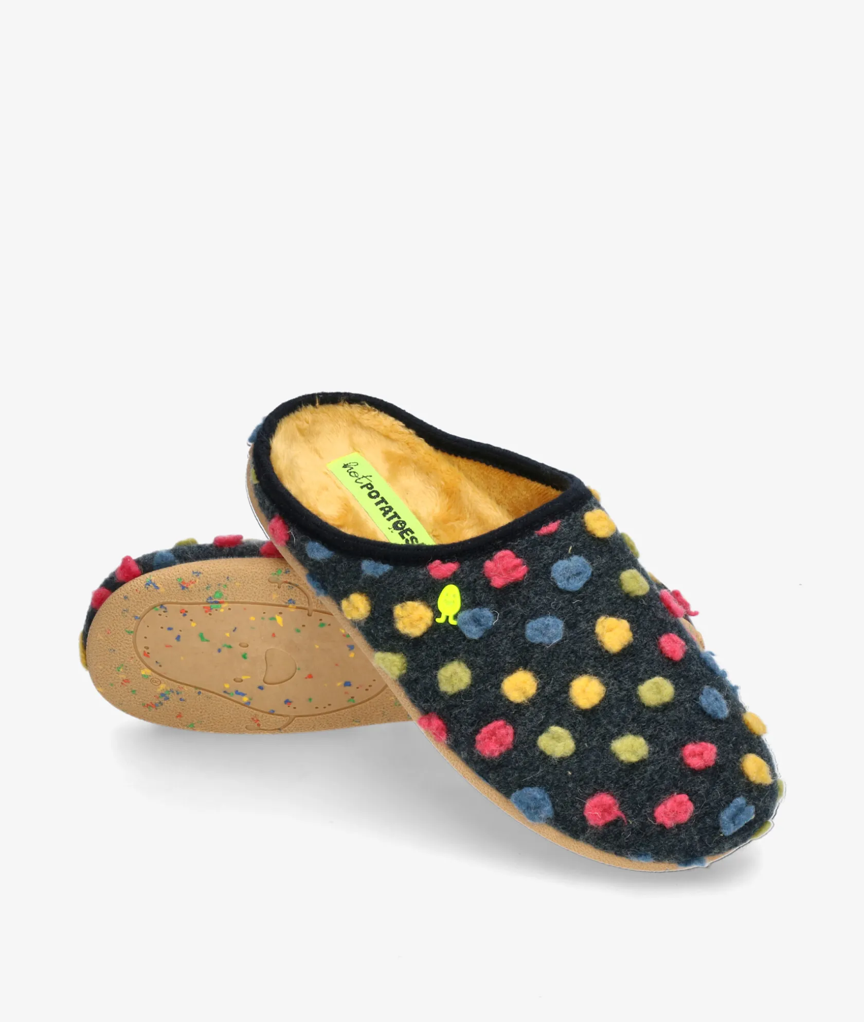 Mujer Hot potatoes Zapatillas de casa NOVI en jeans