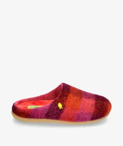 Mujer Hot potatoes Zapatillas de casa CORRELL en multicolor