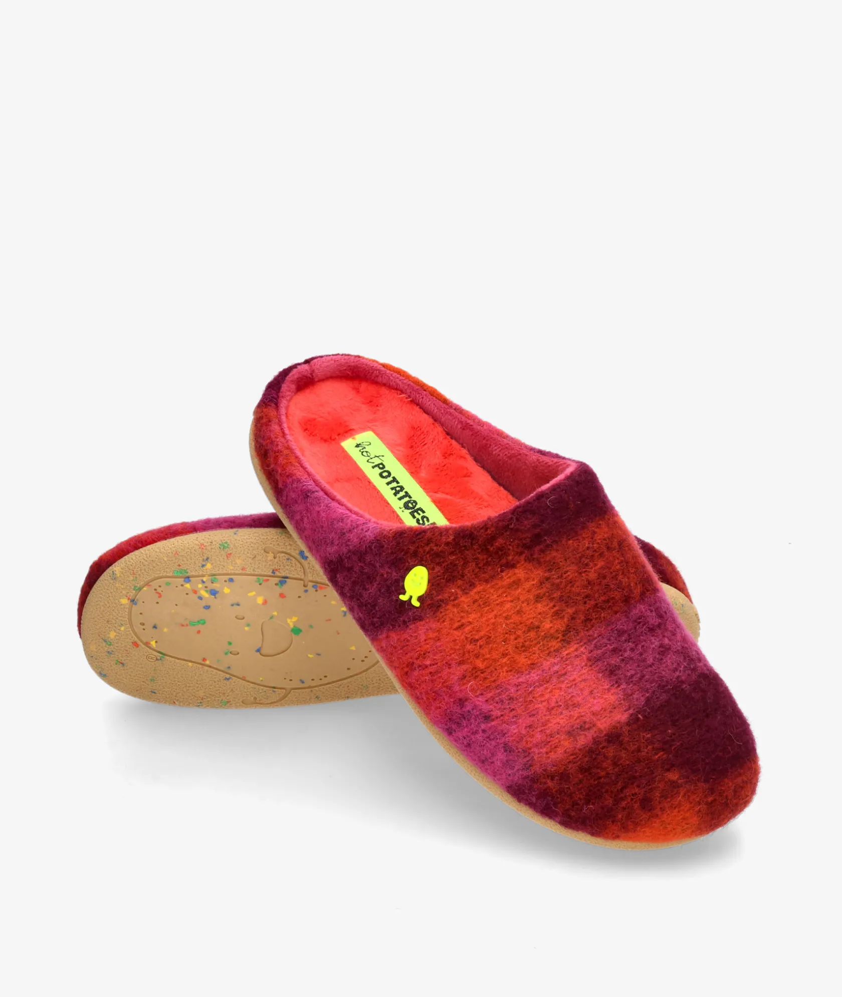 Mujer Hot potatoes Zapatillas de casa CORRELL en multicolor