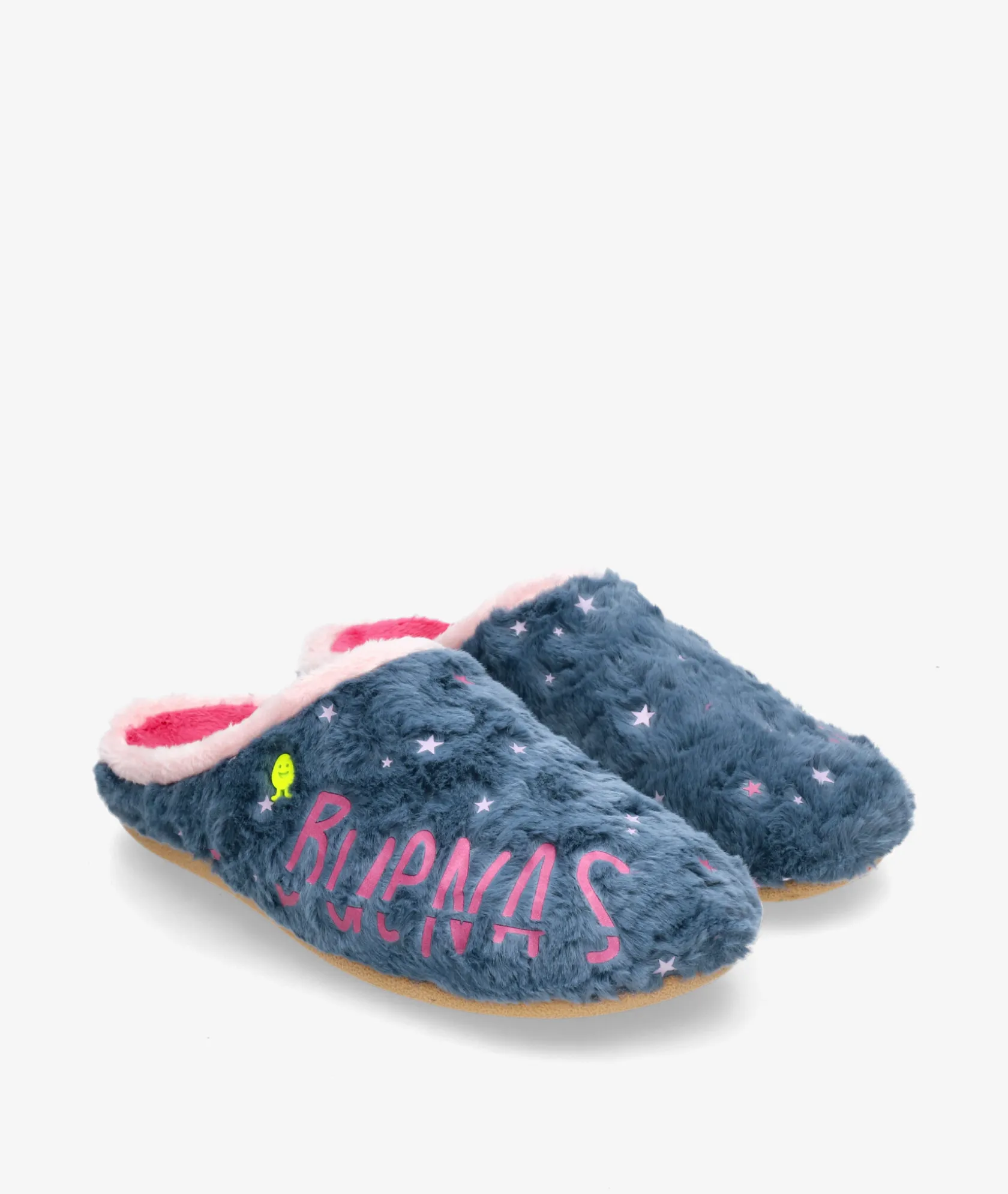 Mujer Hot potatoes Zapatillas de casa VINING en jeans