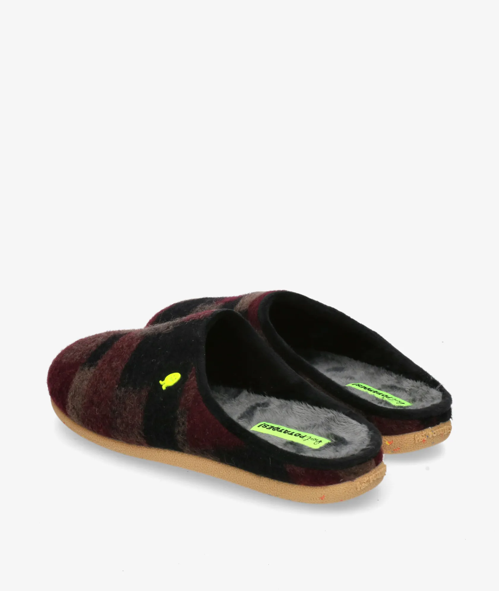 Hombre Hot potatoes Zapatillas de casa SEBEKA en burdeos
