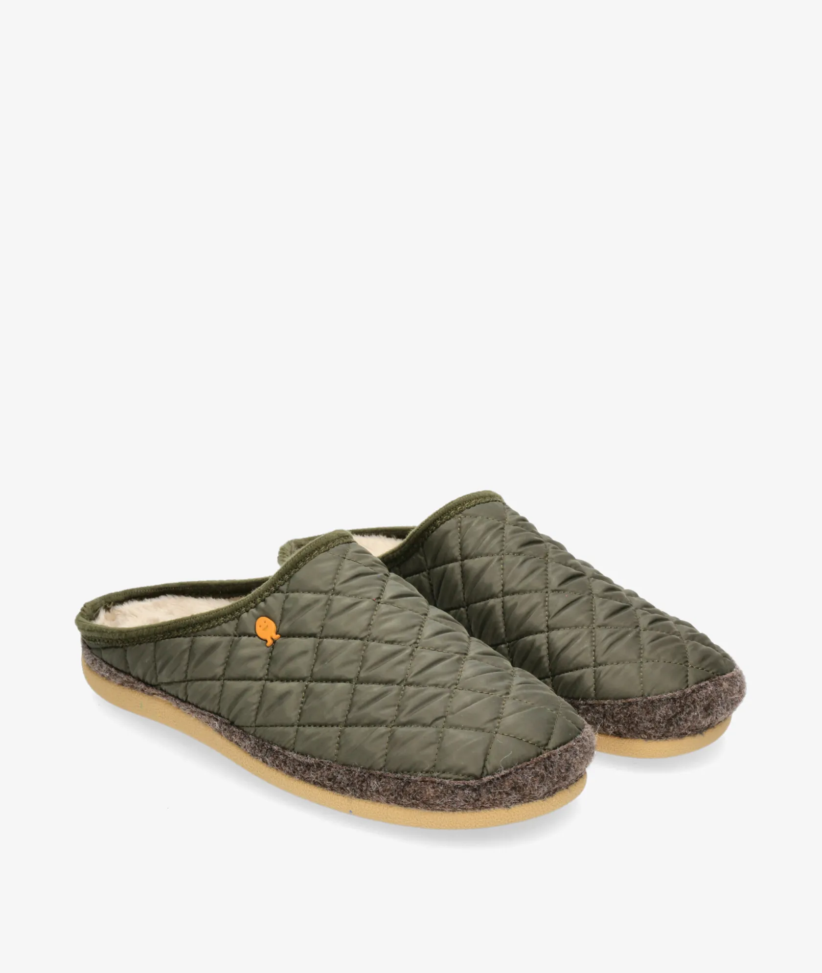 Hombre Hot potatoes Zapatillas de casa STAFFORD en caki