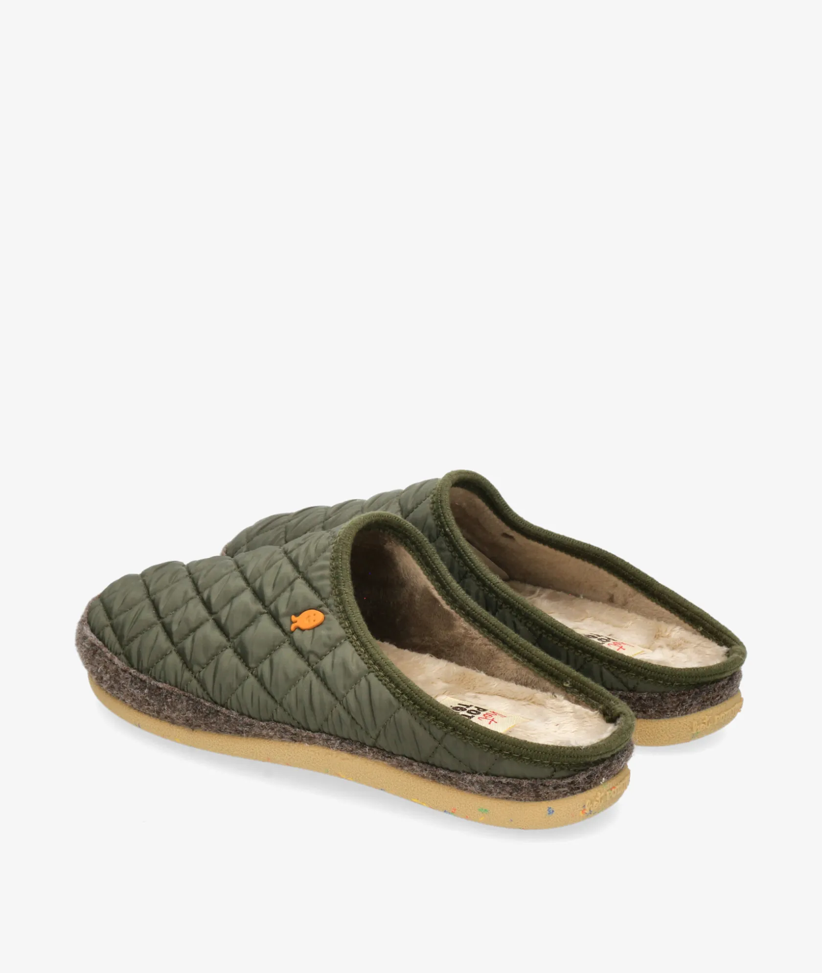 Hombre Hot potatoes Zapatillas de casa STAFFORD en caki