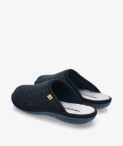 Hombre Nordikas Zapatillas de casa 2630 en marino