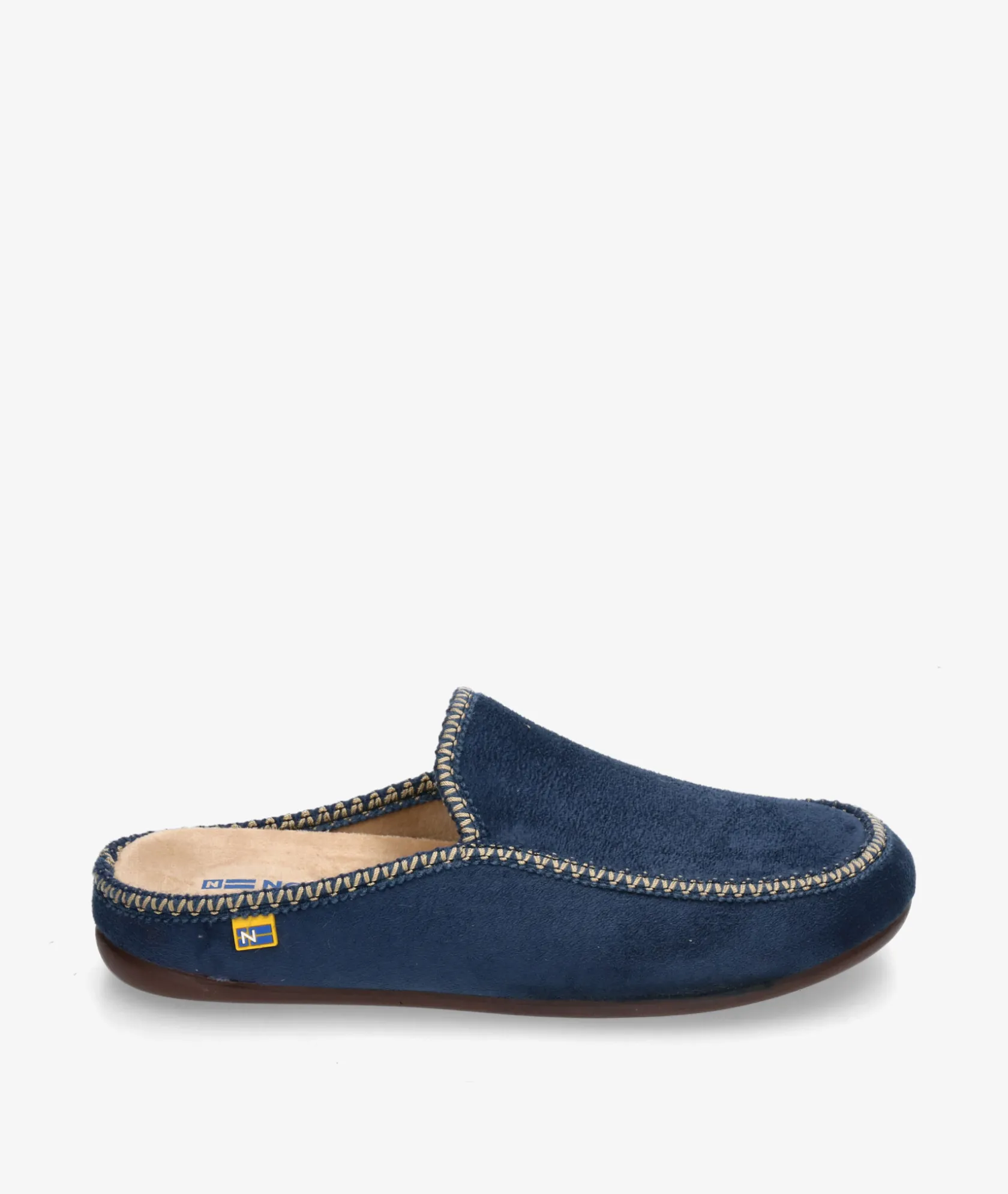Hombre Nordikas Zapatillas de casa 2195 en marino