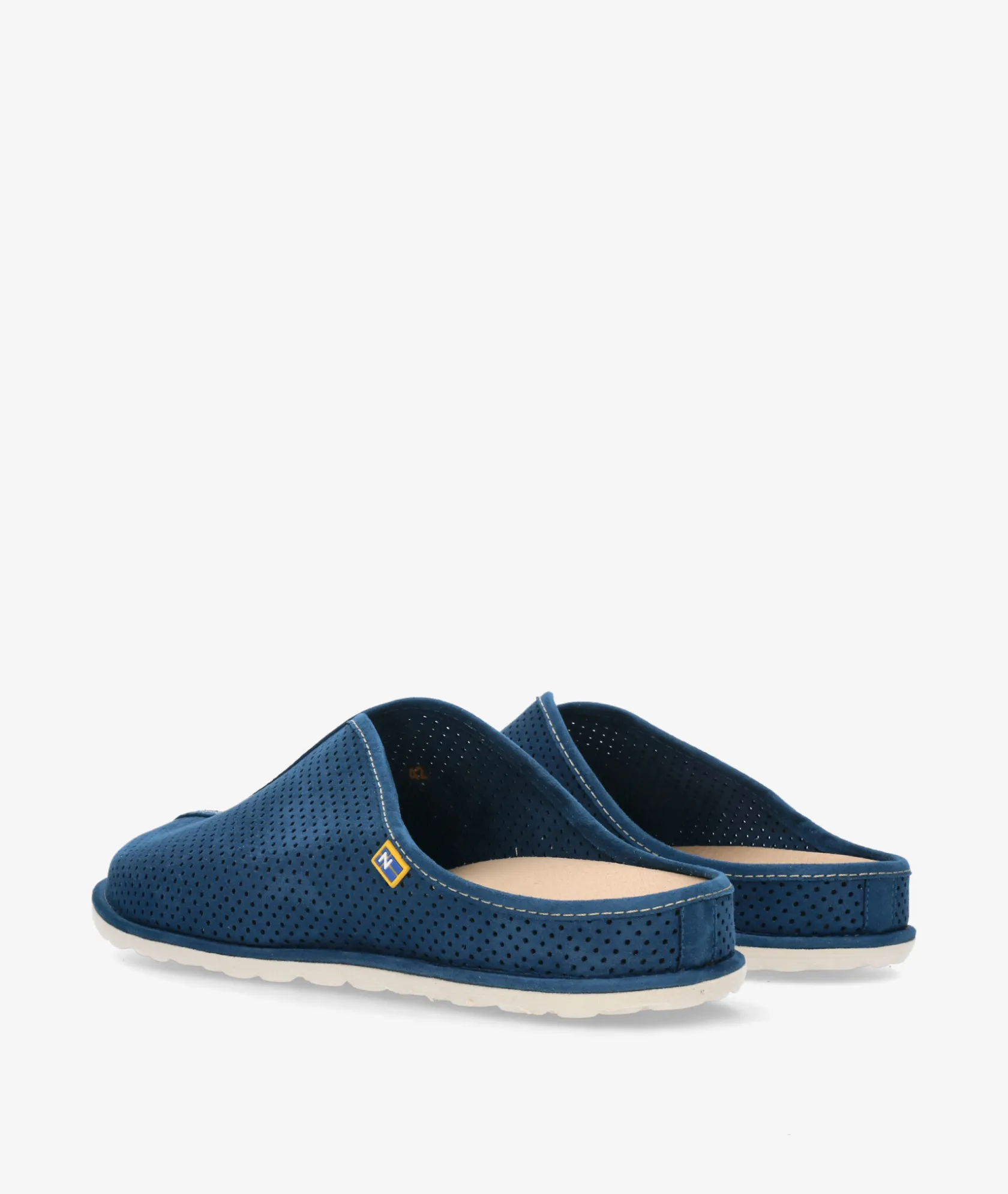 Hombre Nordikas Zapatillas de casa 1945 en marino