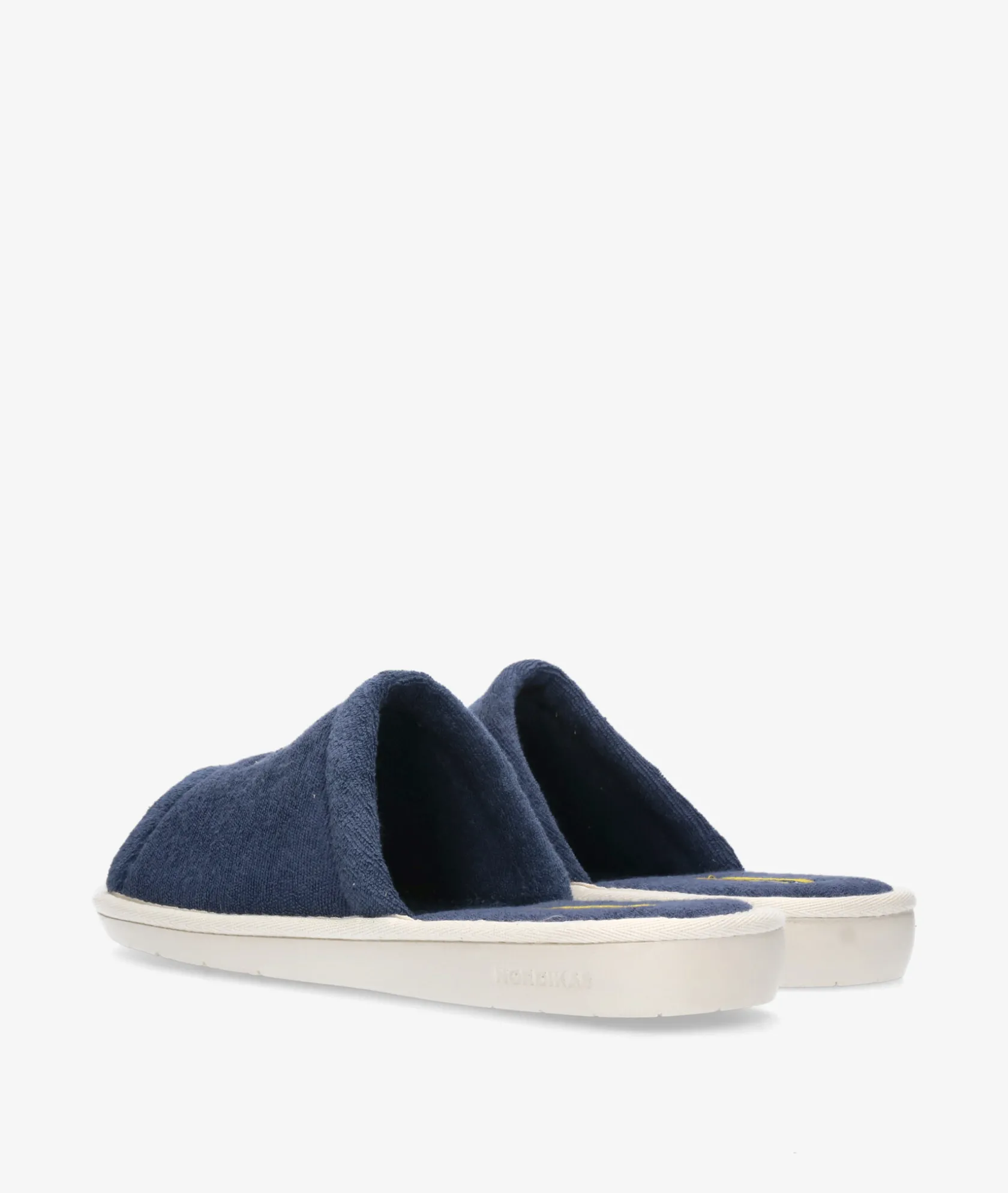 Hombre Nordikas Zapatillas de casa 6679 en azul marino