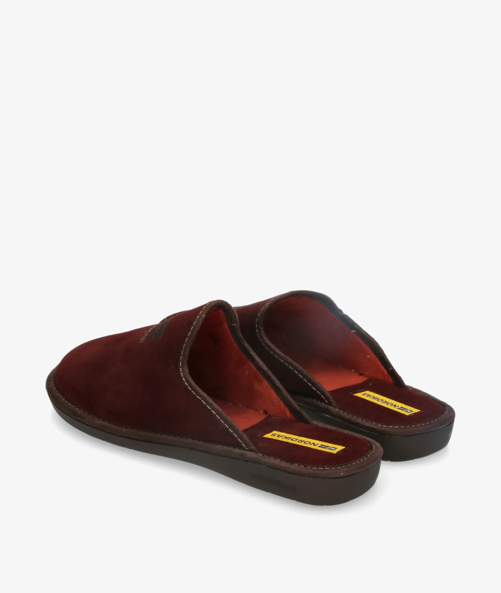 Hombre Nordikas Zapatillas de casa 236/F en serraje