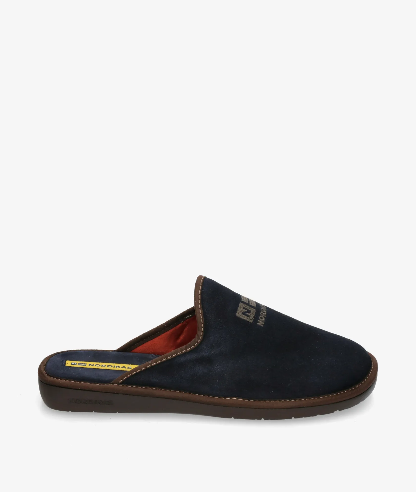 Hombre Nordikas Zapatillas de casa 236/F en serraje
