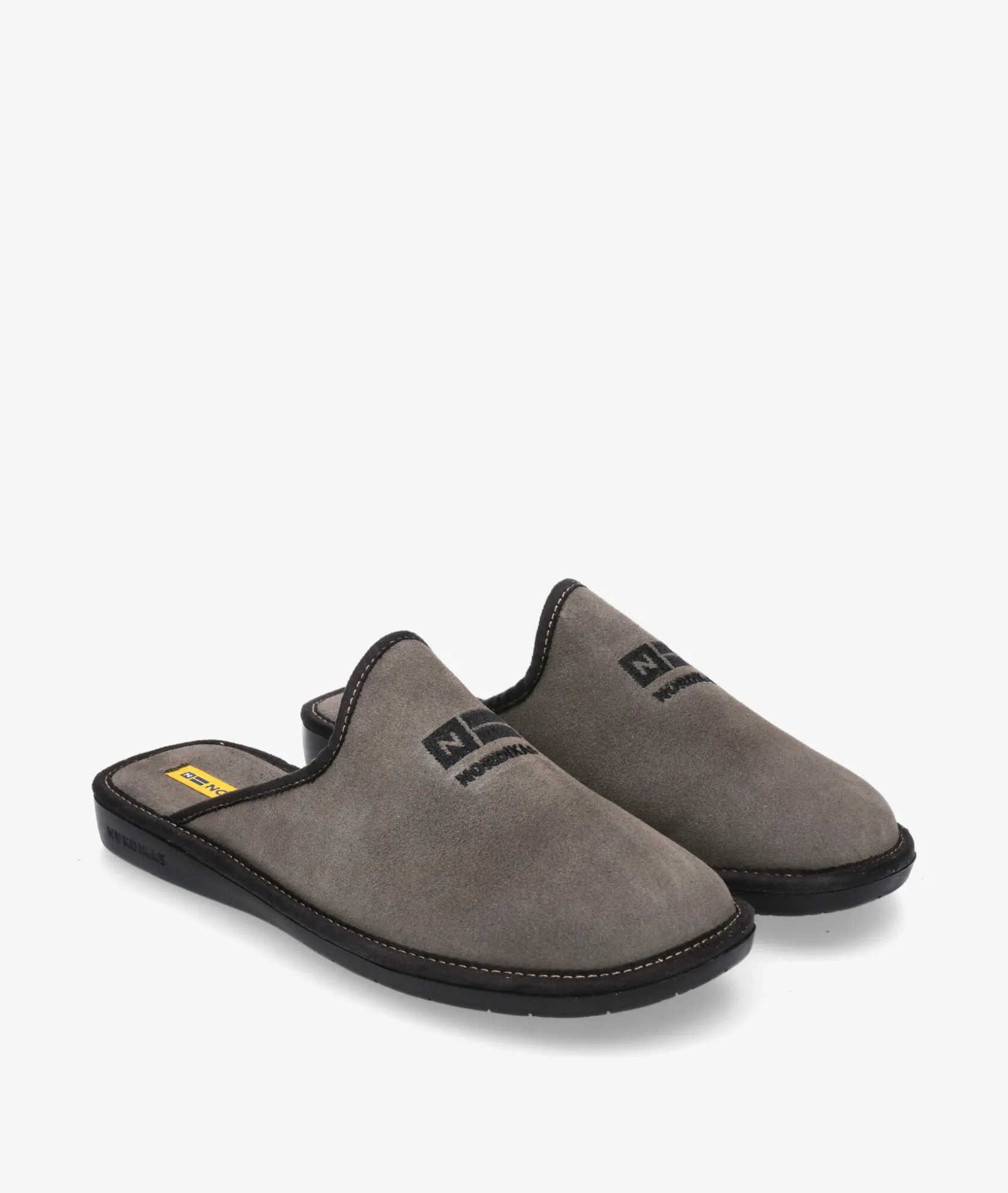 Hombre Nordikas Zapatillas de casa 236/F en serraje