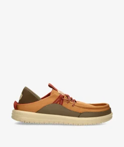 Hombre Dude Zapatos casual BRADLEY BLIPPER NYLON en camel