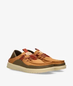 Hombre Dude Zapatos casual BRADLEY BLIPPER NYLON en camel