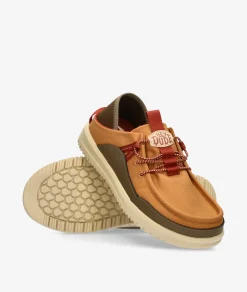 Hombre Dude Zapatos casual BRADLEY BLIPPER NYLON en camel