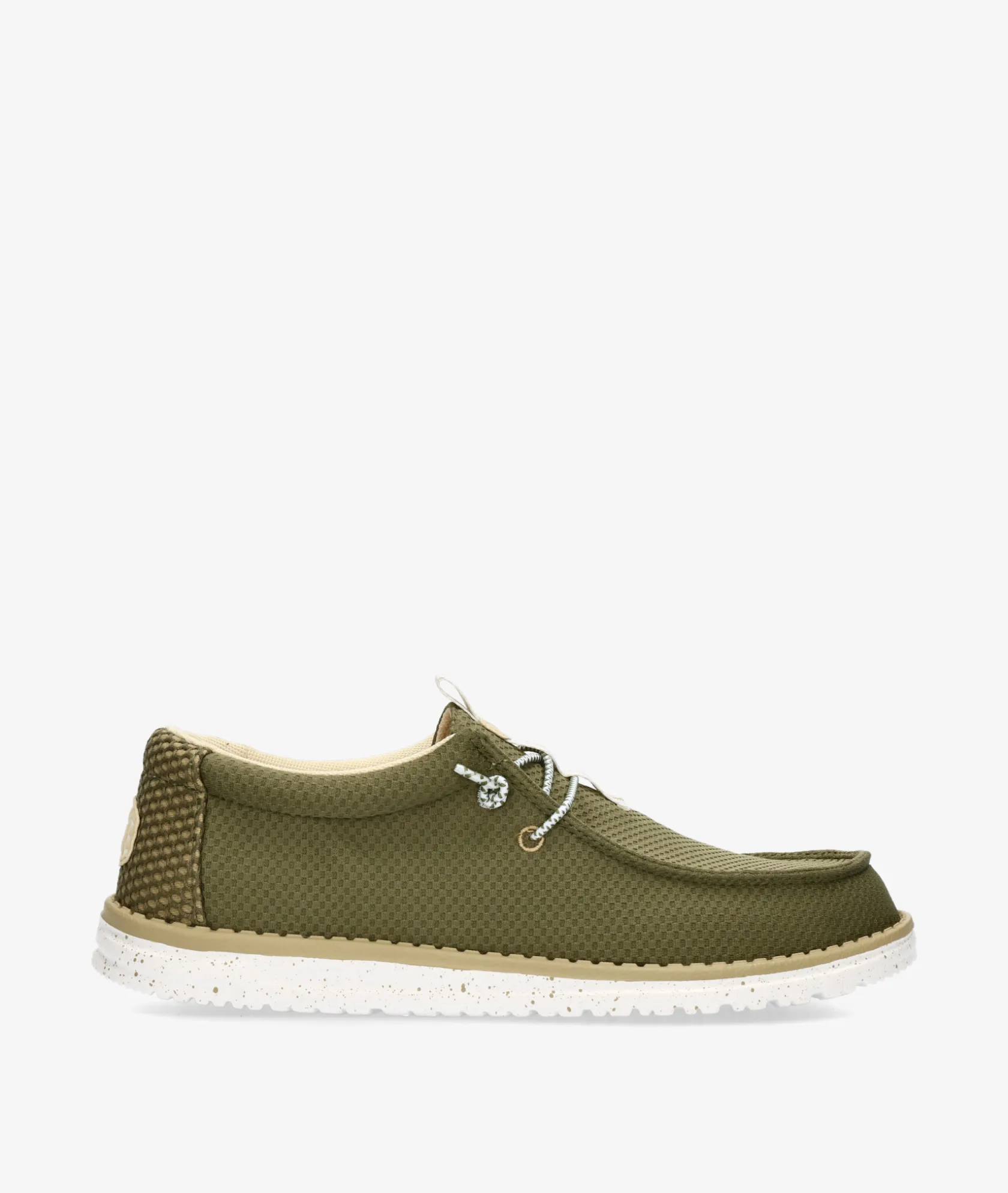 Hombre Dude Zapatos casual WALLY MESH NEUTRALS en caki