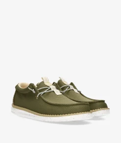 Hombre Dude Zapatos casual WALLY MESH NEUTRALS en caki