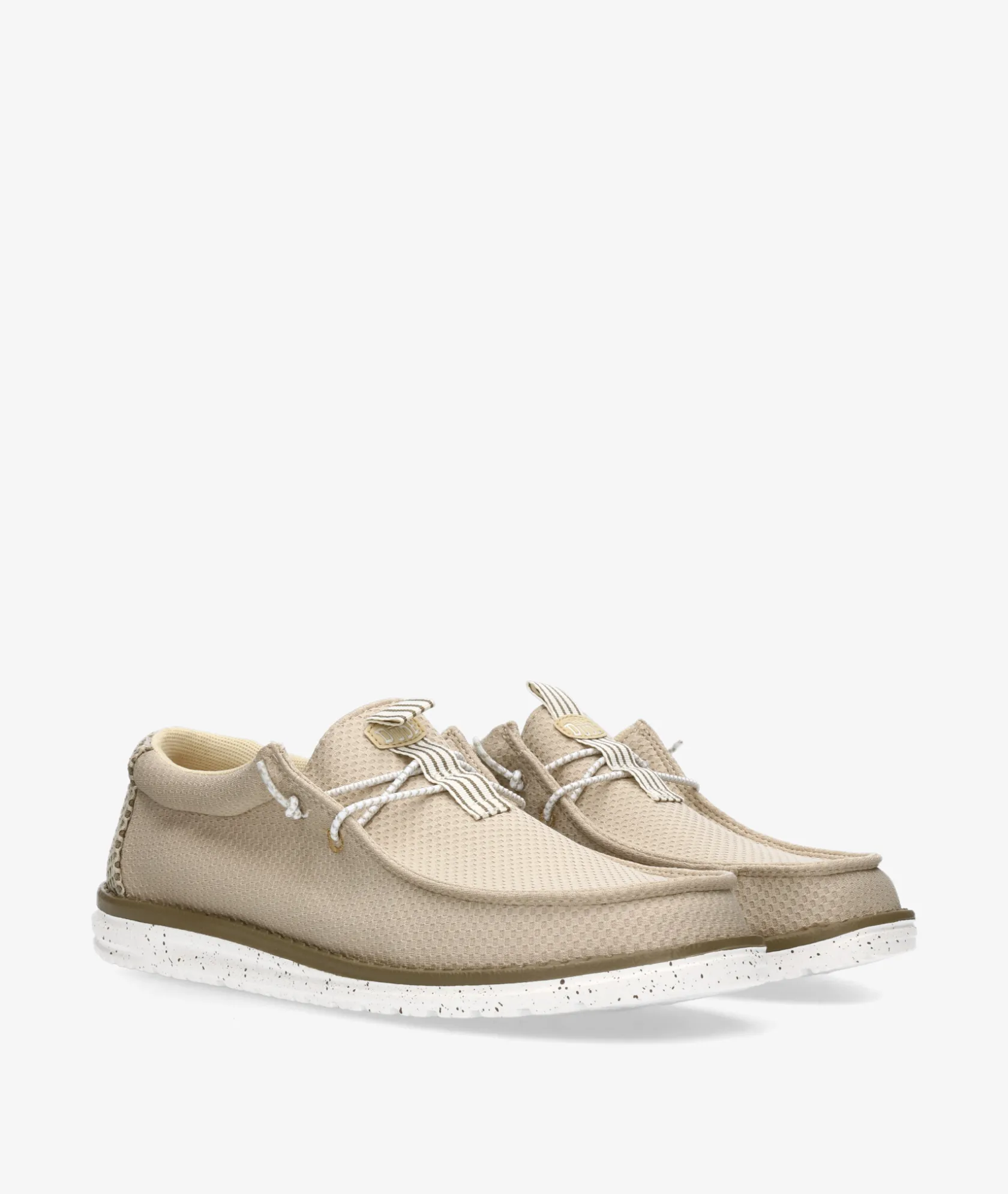 Hombre Dude Zapatos casual WALLY MESH NEUTRALS en
