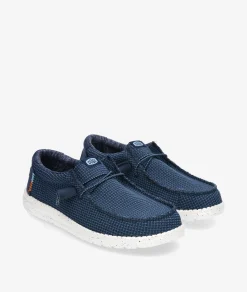 Hombre Dude Zapatos casual WALLY SPORT MESH en marino