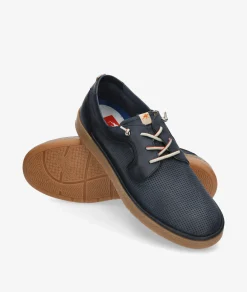 Hombre Fluchos Zapatos casual F1947 en marino