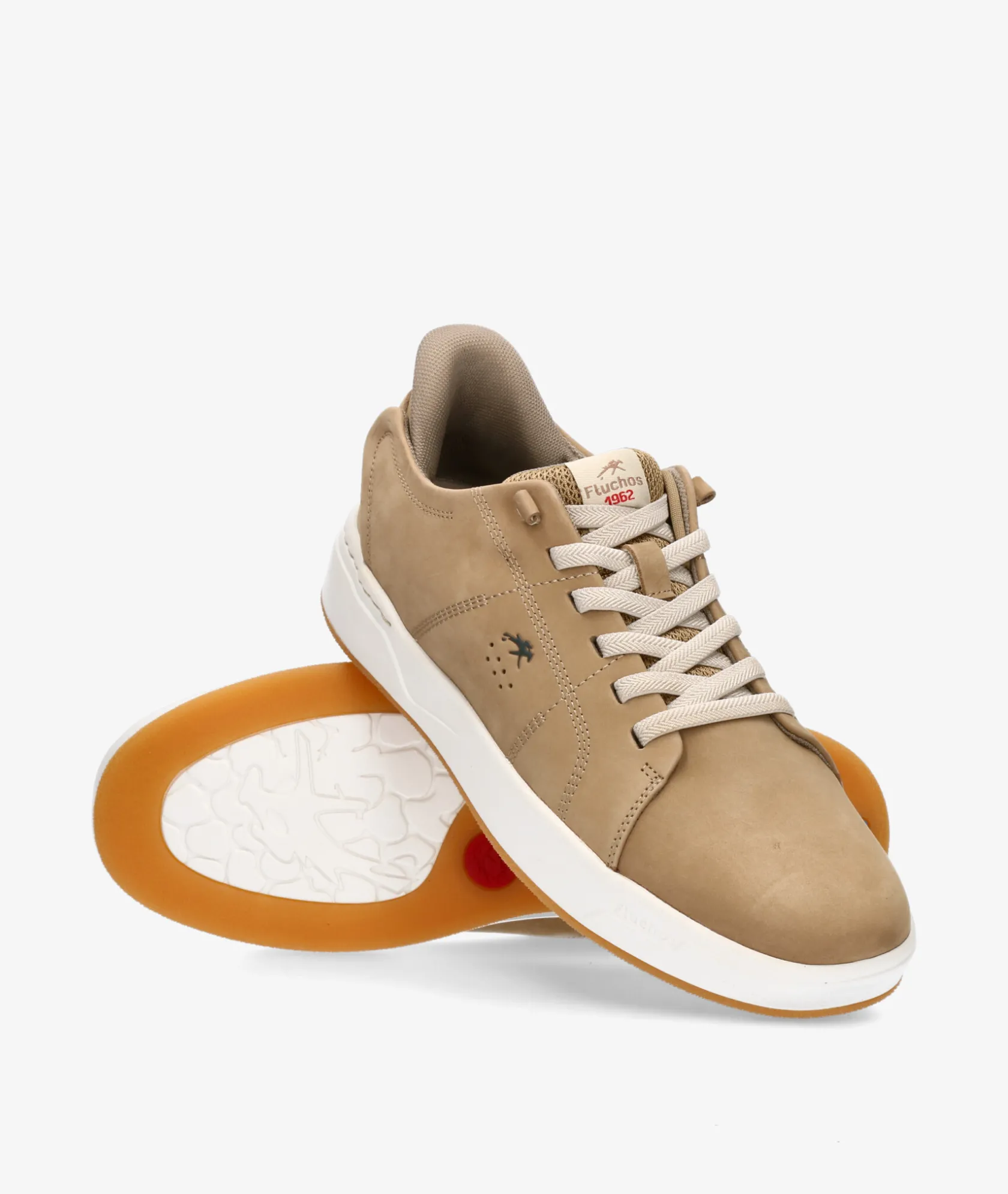 Hombre Fluchos Zapatos casual F2378 en nobuck lo
