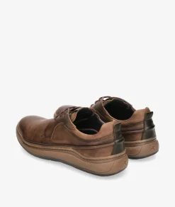 Hombre Fluchos Zapatos casual F2033 en nobuck marrón