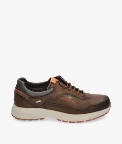 Hombre Fluchos Zapatos casual F2069 en nobuck marrón