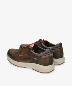 Hombre Fluchos Zapatos casual F2069 en nobuck marrón