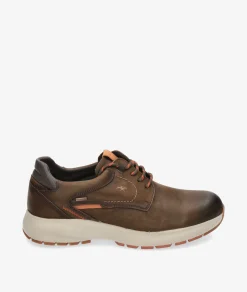 Hombre Fluchos Zapatos casual F2067 en nobuck marrón