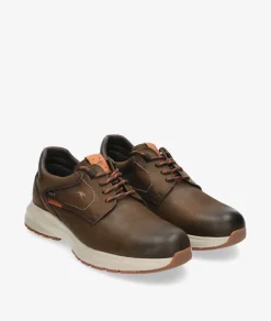 Hombre Fluchos Zapatos casual F2067 en nobuck marrón