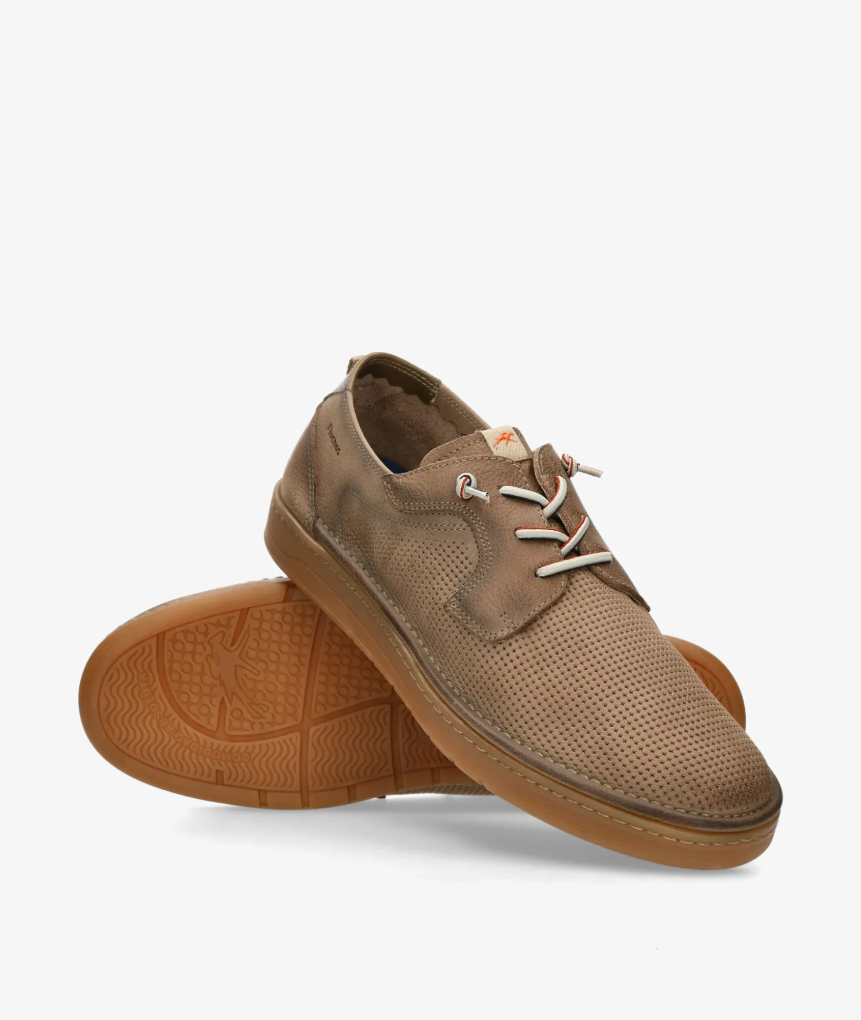 Hombre Fluchos Zapatos casual F1947 en topo