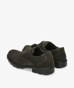 Hombre Imac Zapatos casual 850309 en serraje marrón