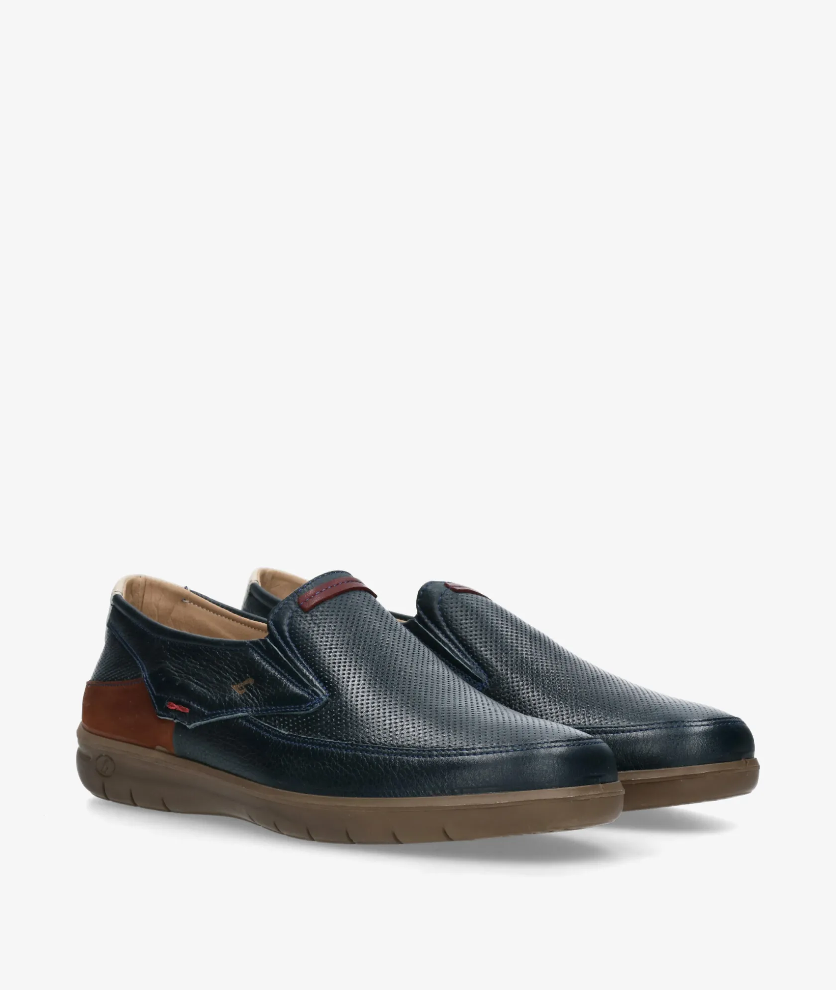 Hombre LUISETTI Zapatos casual 32310 NA en marino