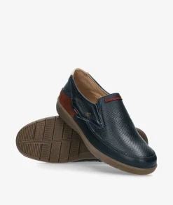 Hombre LUISETTI Zapatos casual 32310 NA en marino