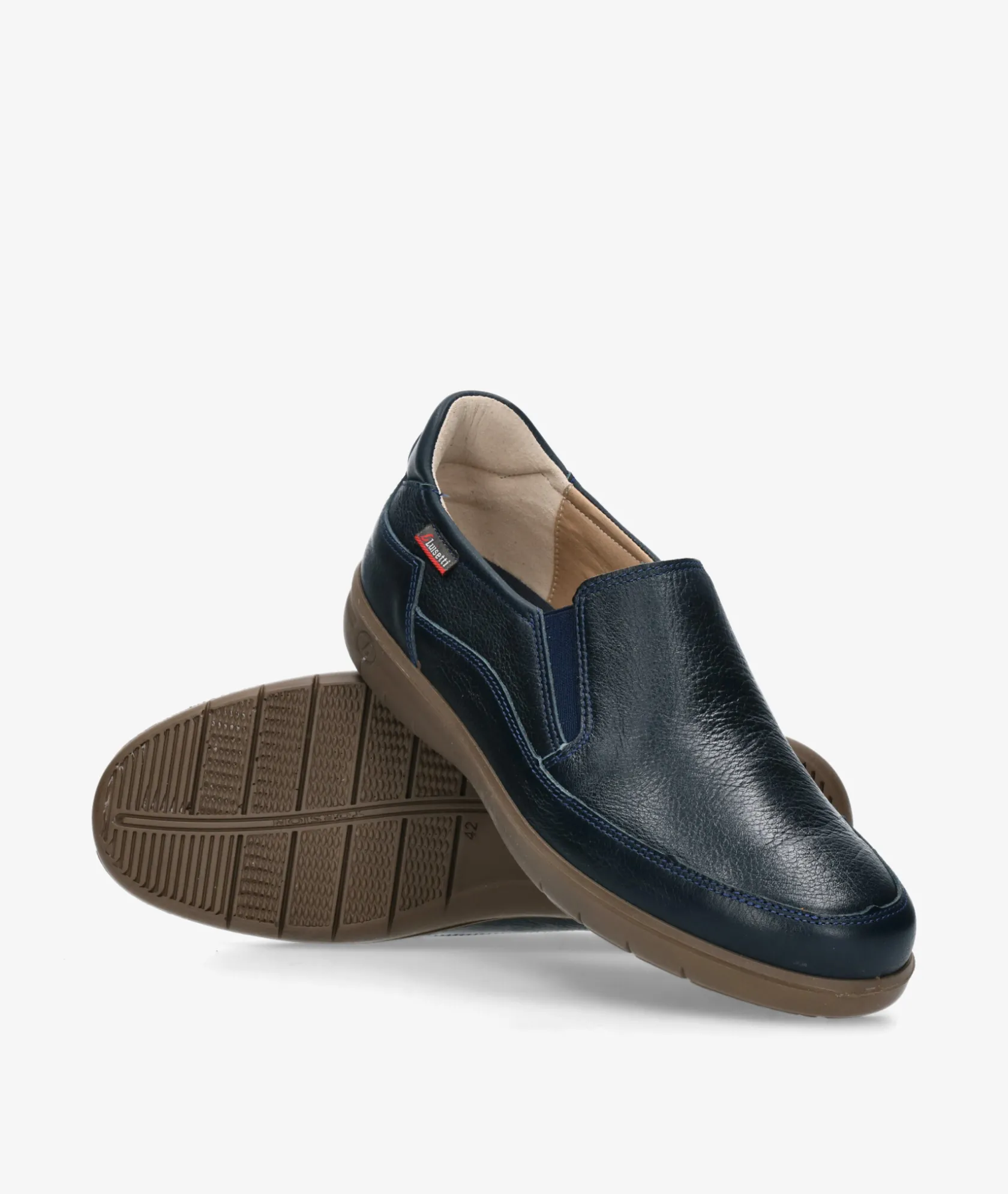 Hombre LUISETTI Zapatos casual 32302 NA en marino